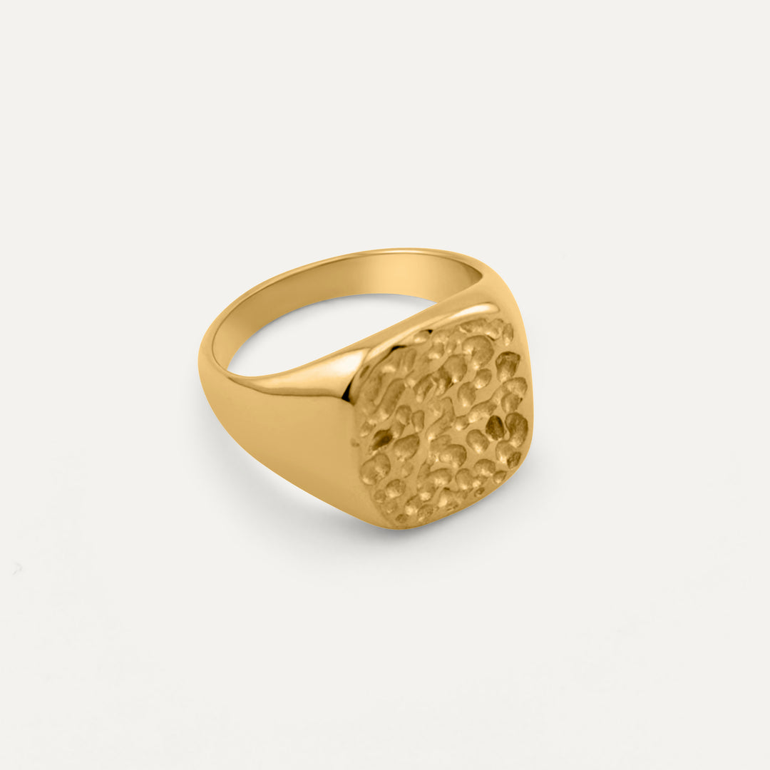 Hammered Ring (Guld)