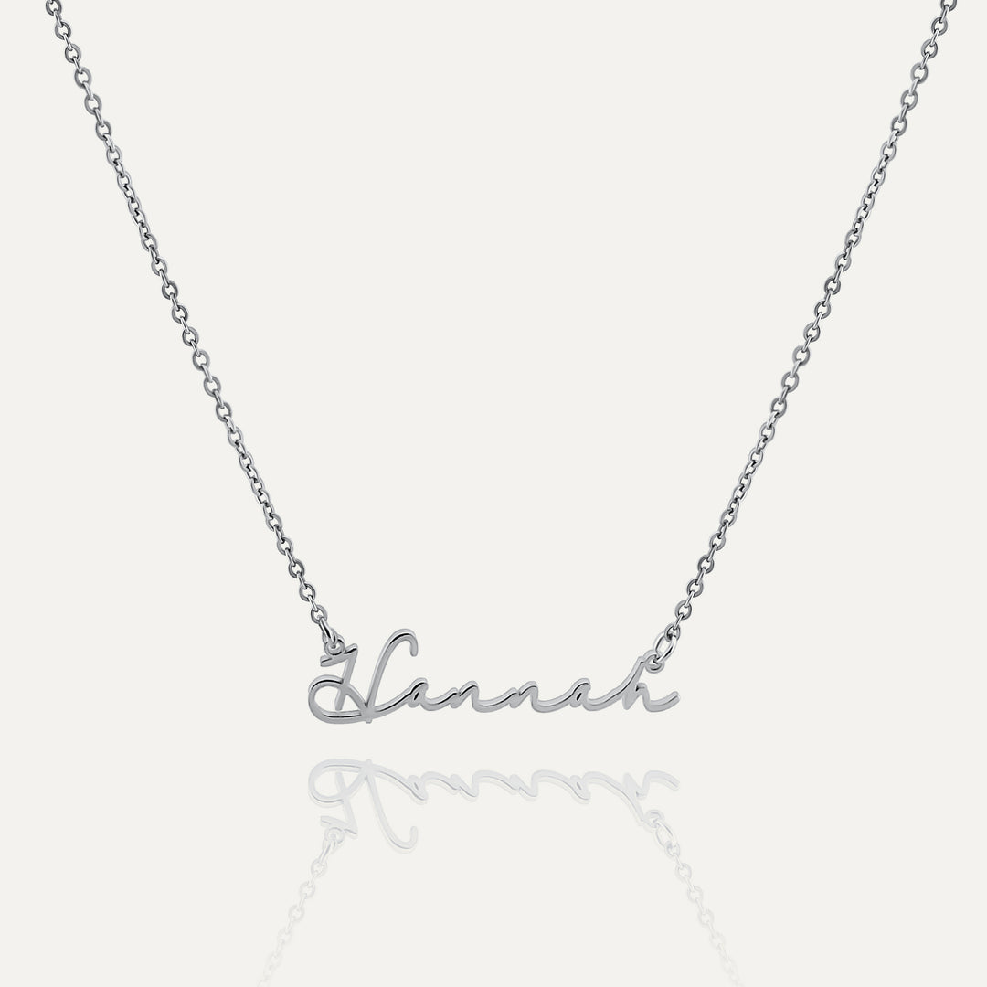 Signature Navnehalskæde (Sølv)