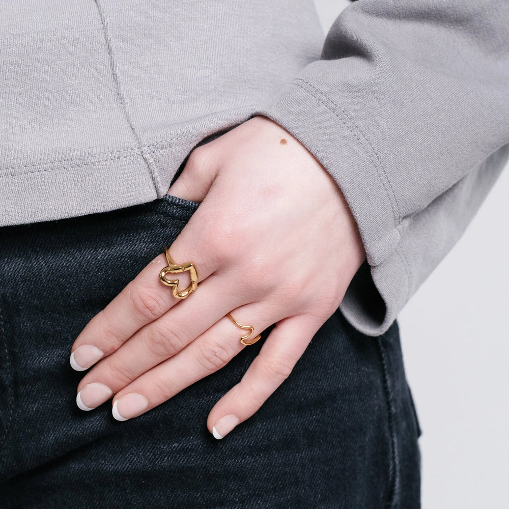 Amora Ring (Guld) AMANTÉ COPENHAGEN