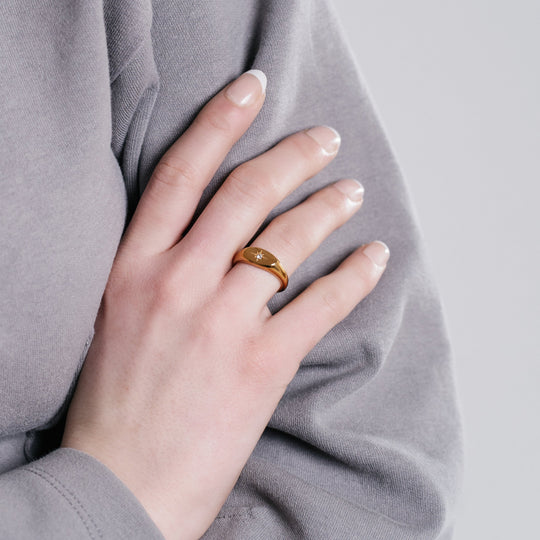 Nova Ring (Guld) AMANTÉ COPENHAGEN