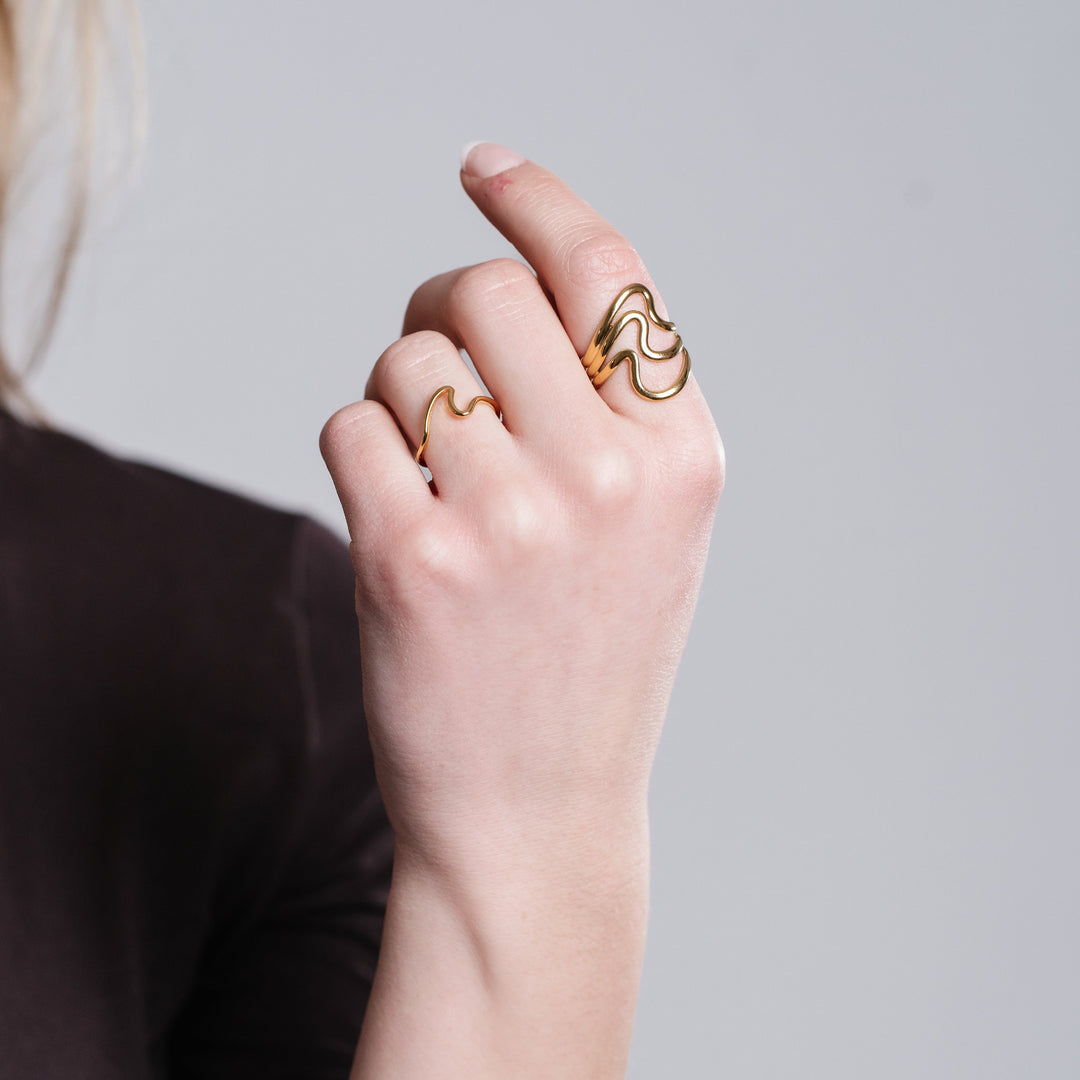 Virella Ring (Guld) AMANTÉ COPENHAGEN