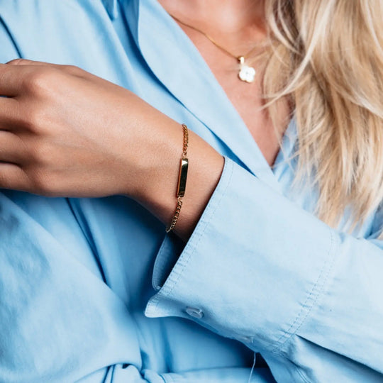 Bar Armbånd (Guld)-AMANTÉ COPENHAGEN
