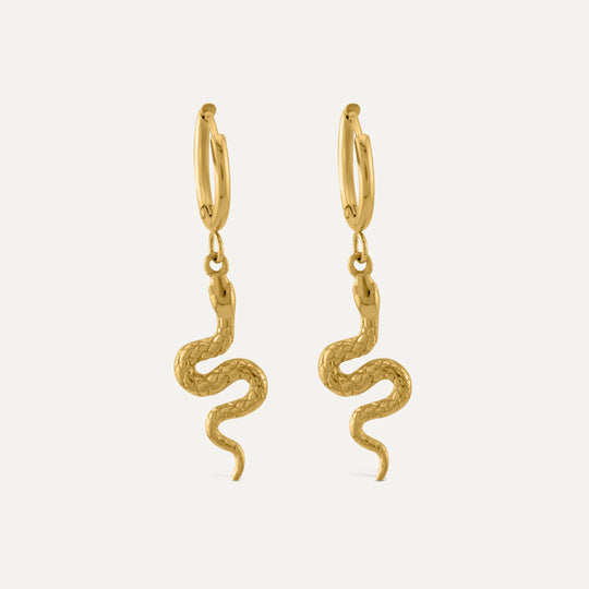 Serpiente Øreringe (Guld) AMANTÉ COPENHAGEN