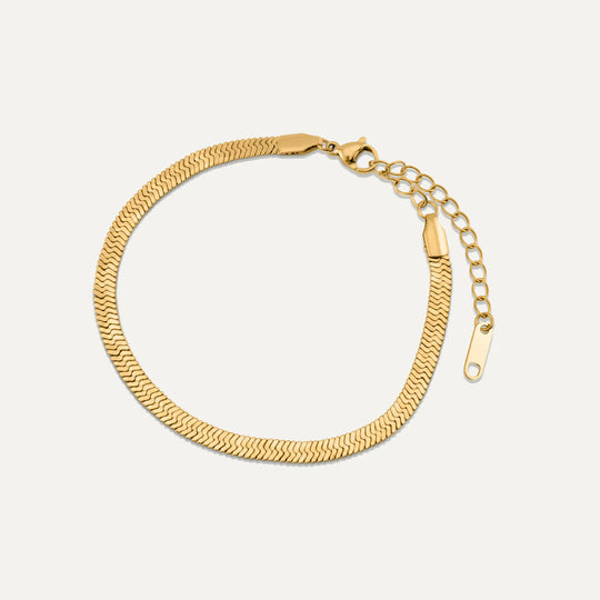 Snake Armbånd (Guld) AMANTÉ COPENHAGEN