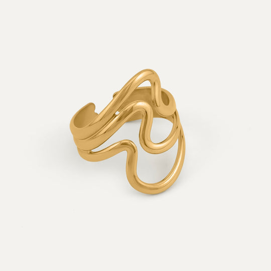 Virella Ring (Guld) AMANTÉ COPENHAGEN