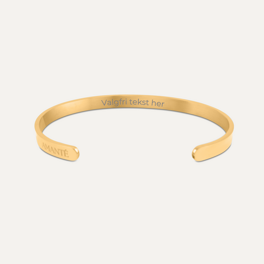Klassisk Cuff Armbånd (Guld)