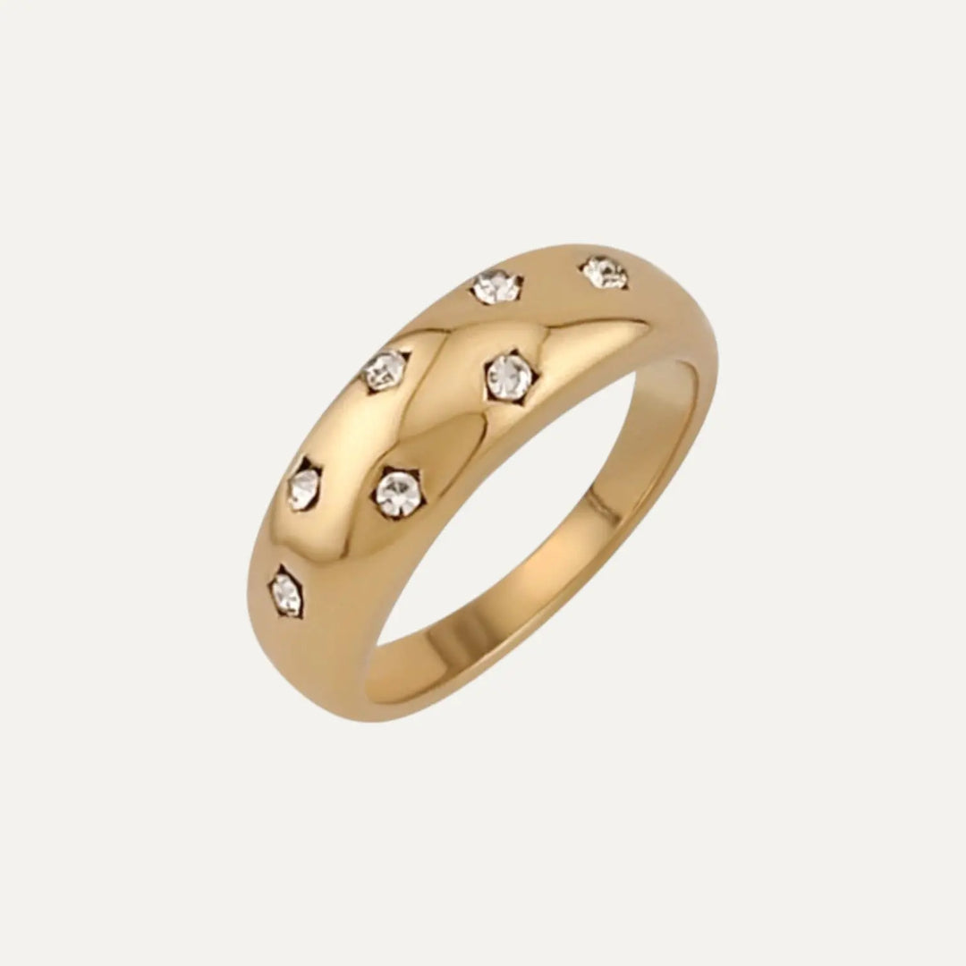 Stella Ring (Guld)-AMANTÉ COPENHAGEN