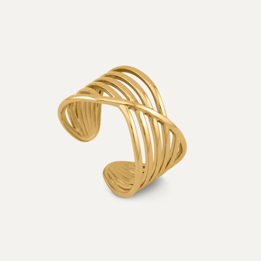 Aurelia Ring (Guld) AMANTÉ COPENHAGEN