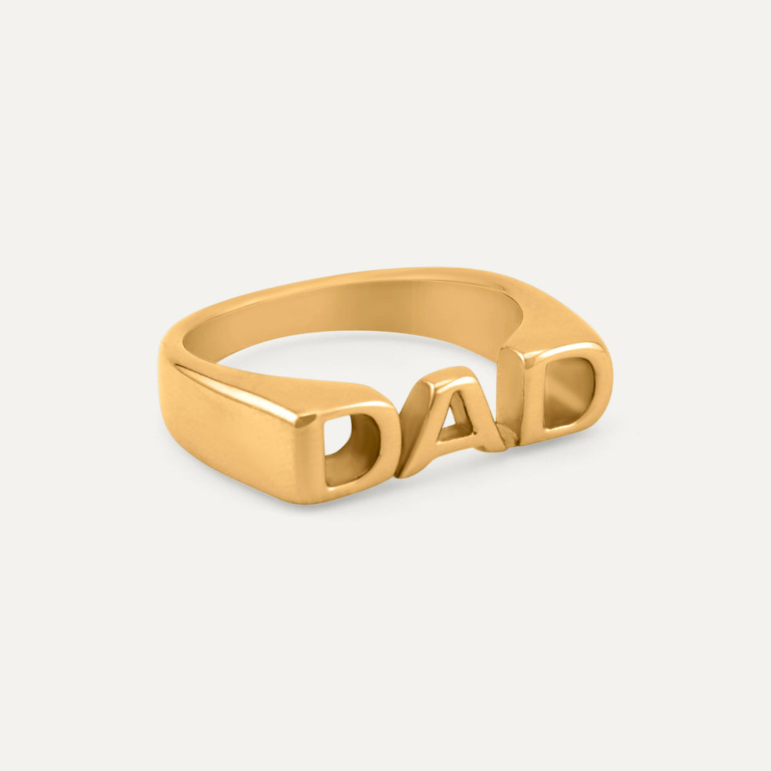 DAD Ring (Guld) AMANTÉ COPENHAGEN