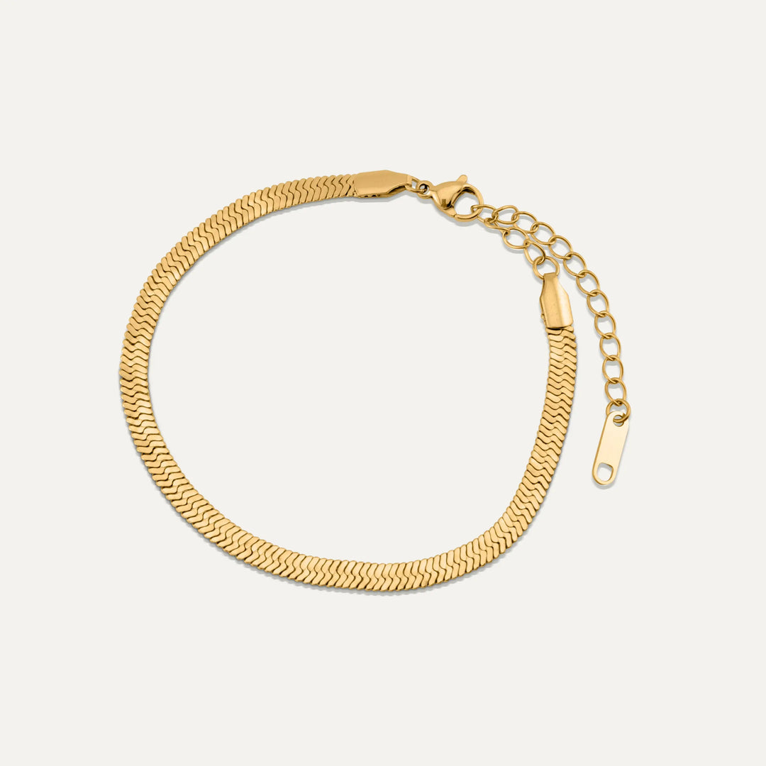 Snake Armbånd (Guld) AMANTÉ COPENHAGEN