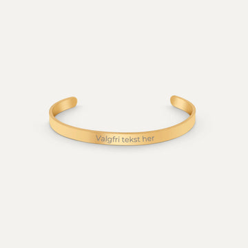 Klassisk Cuff Armbånd (Guld) AMANTÉ COPENHAGEN