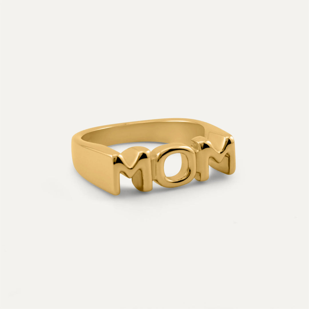 MOM Ring (Guld) AMANTÉ COPENHAGEN