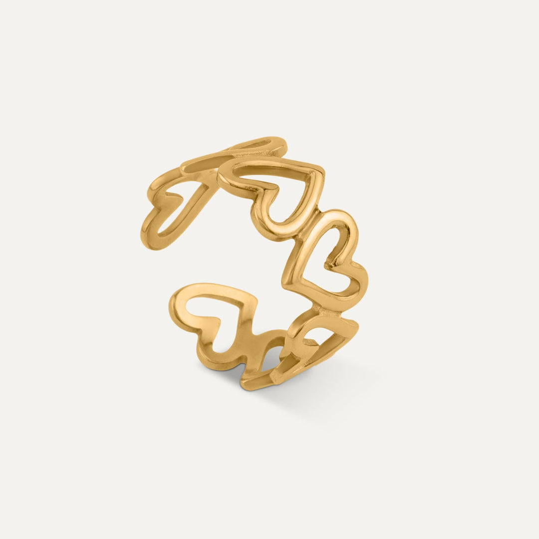 Valora Ring (Guld) AMANTÉ COPENHAGEN
